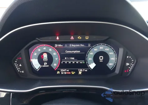 2025 Audi Q3 Premium 45 Tfsi S Line Quattro Tiptronic из США, поврежденный, VIN WA1EECF39S1085342